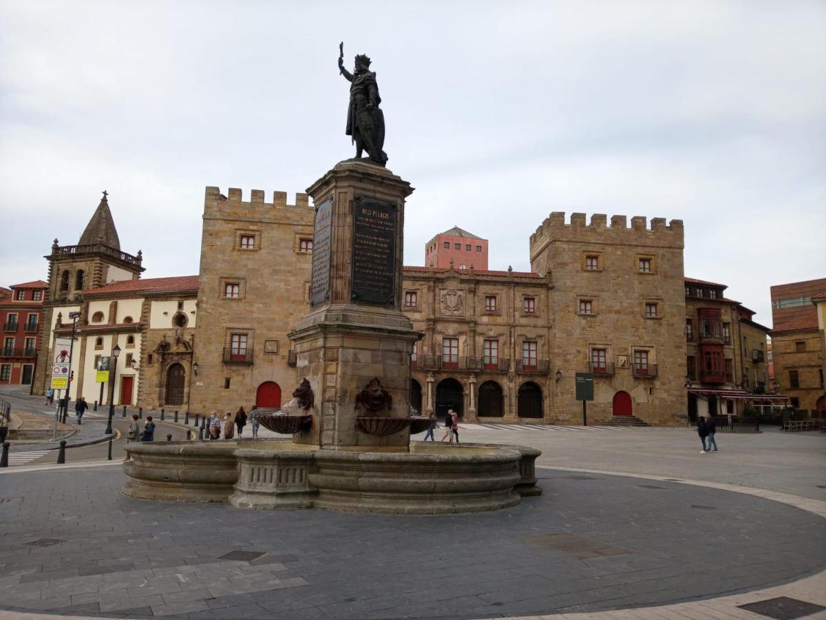 Les Casetes De San Lorenzo Gijón Exteriér fotografie
