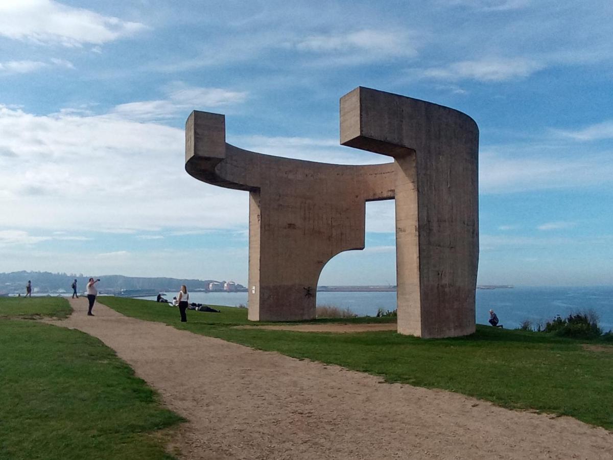 Les Casetes De San Lorenzo Gijón Exteriér fotografie